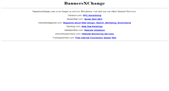 Desktop Screenshot of bannersxchange.com